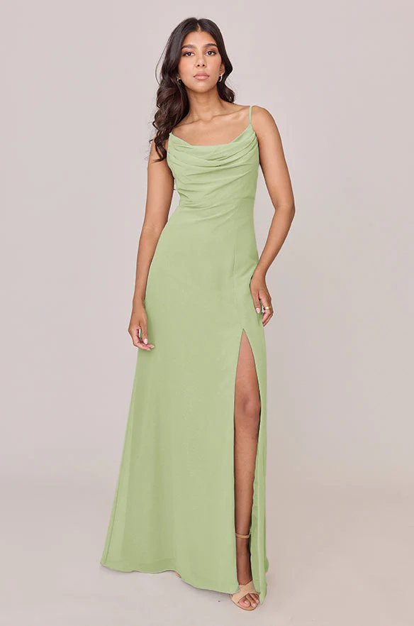 Ember Chiffon Dress | Made To Order - Image 137