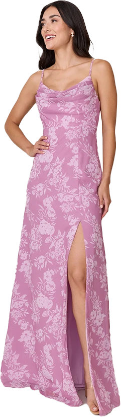 Ember Chiffon Floral Print Dress | Made To Order - Image 39