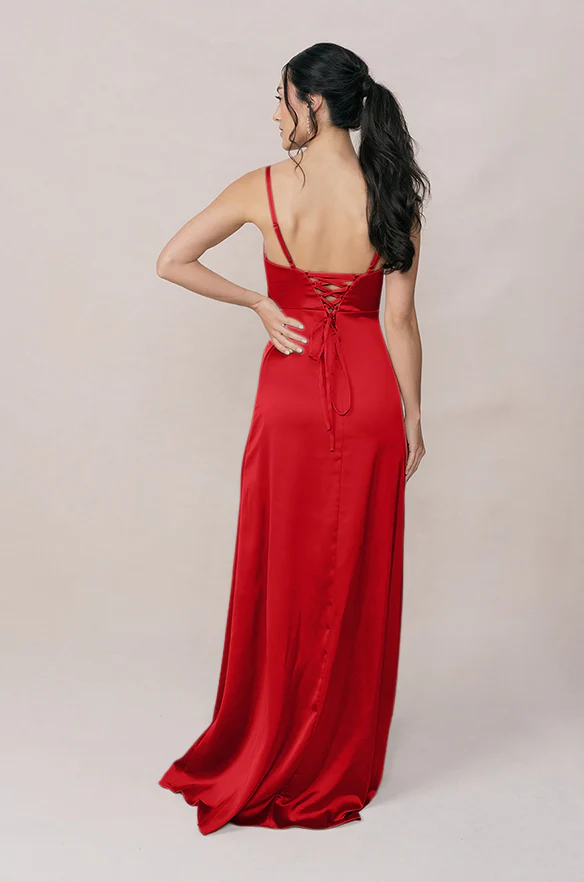 Ember Satin Dress | Made To Order - Image 126
