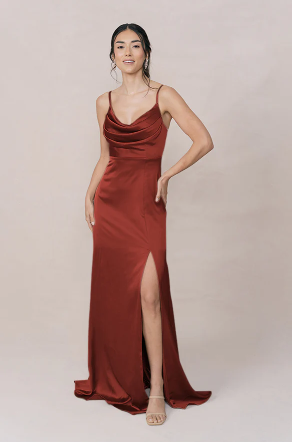 Ember Satin Dress | Made To Order - Image 149