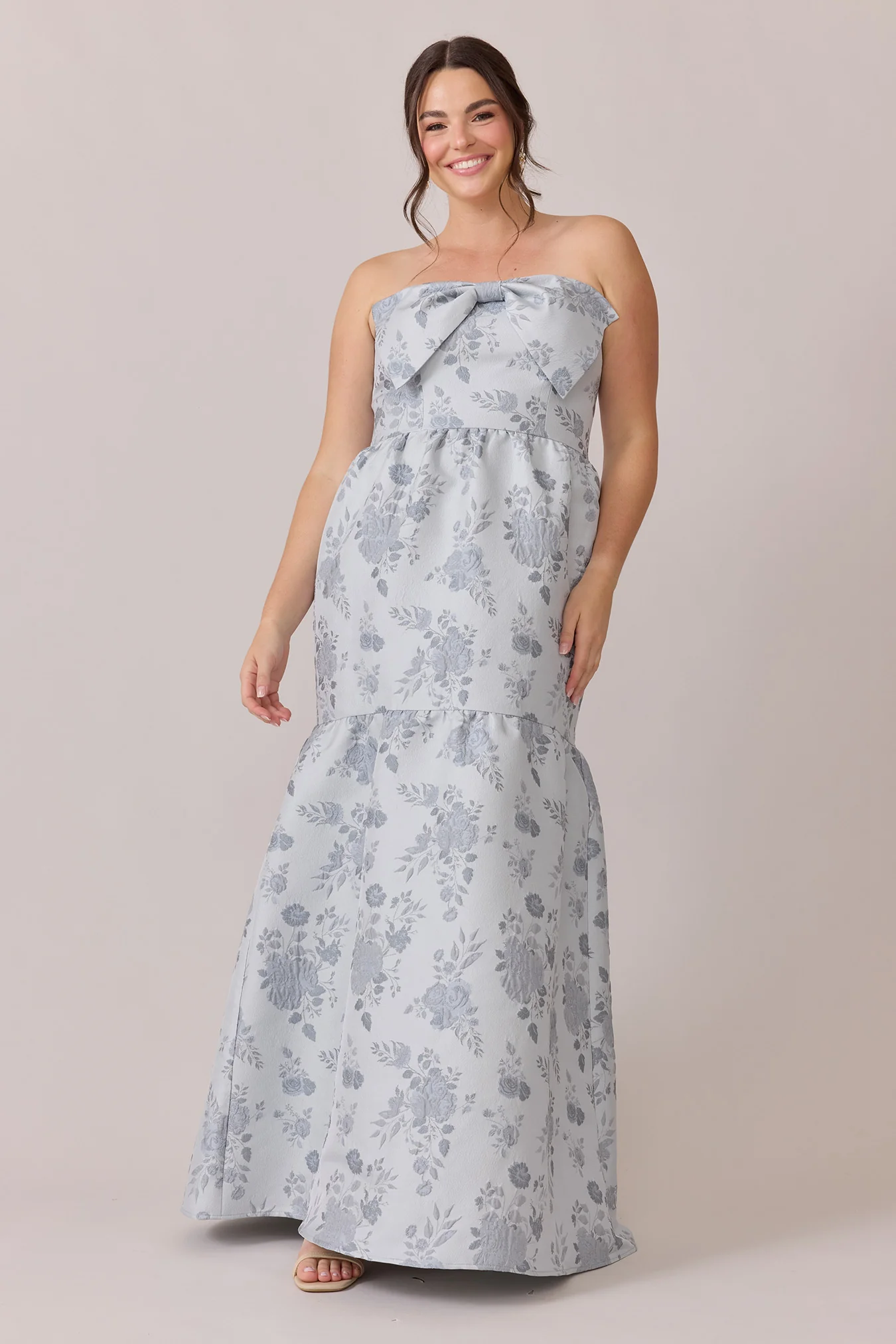Esme Jacquard Dress | Made To Order - Image 13