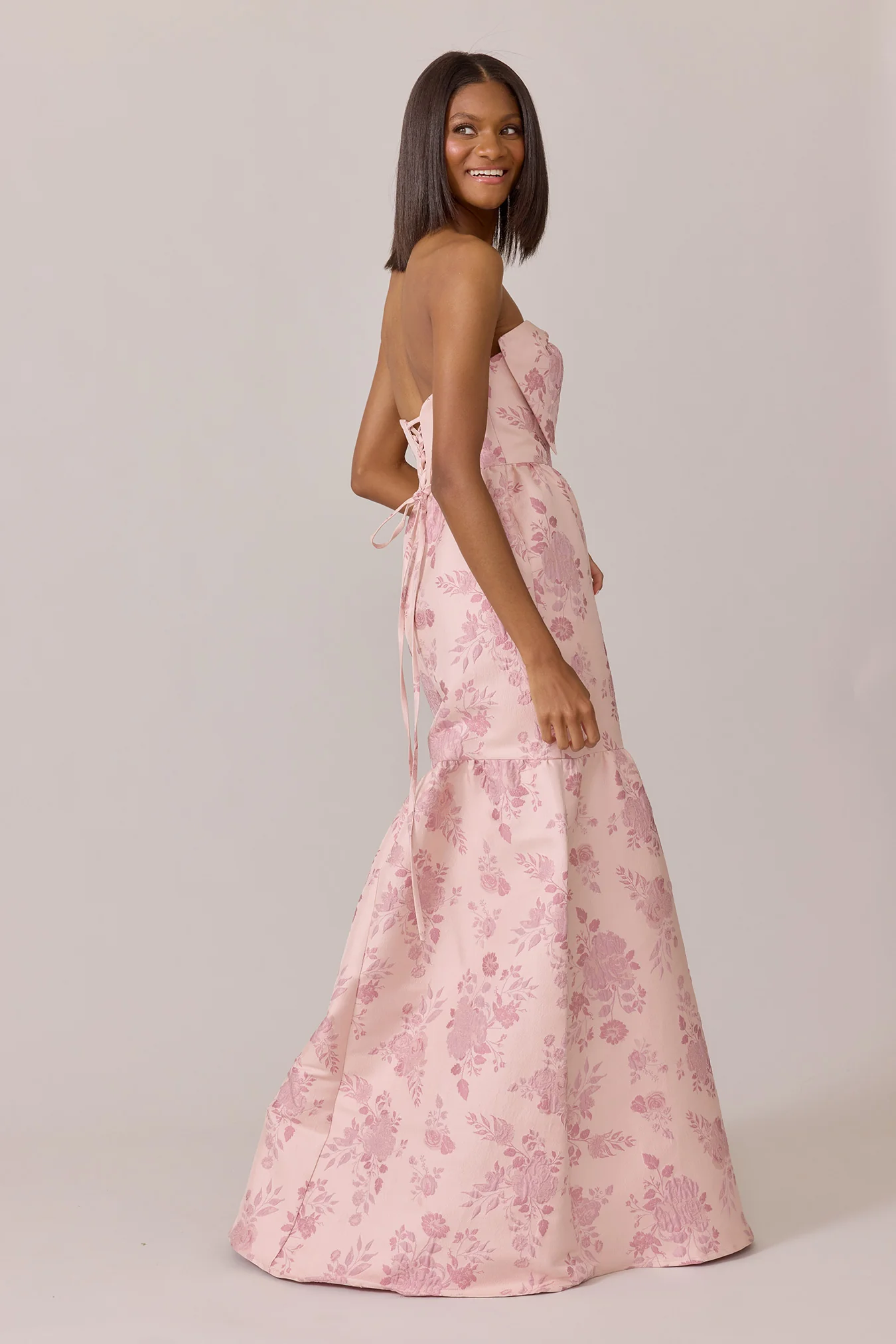 Esme Jacquard Dress | Made To Order - Image 20