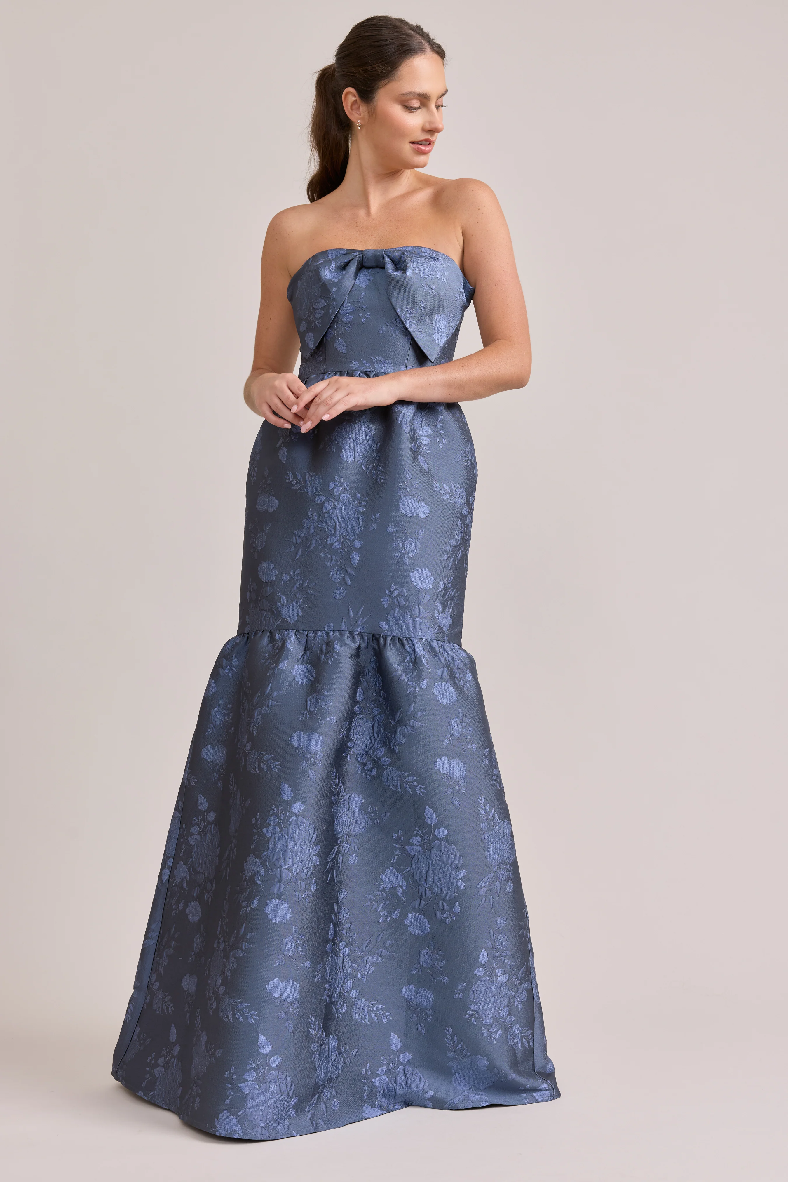Esme Jacquard Dress | Made To Order - Image 37