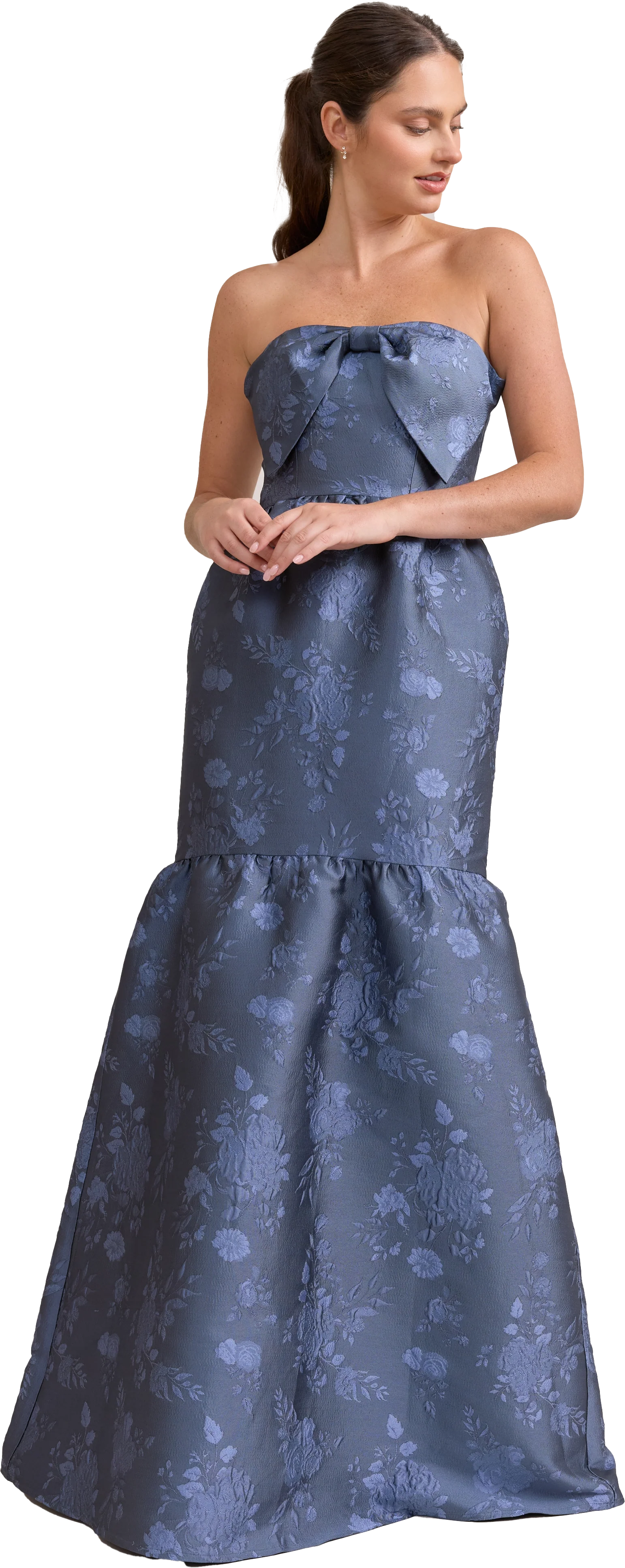 Esme Jacquard Dress | Made To Order - Image 43