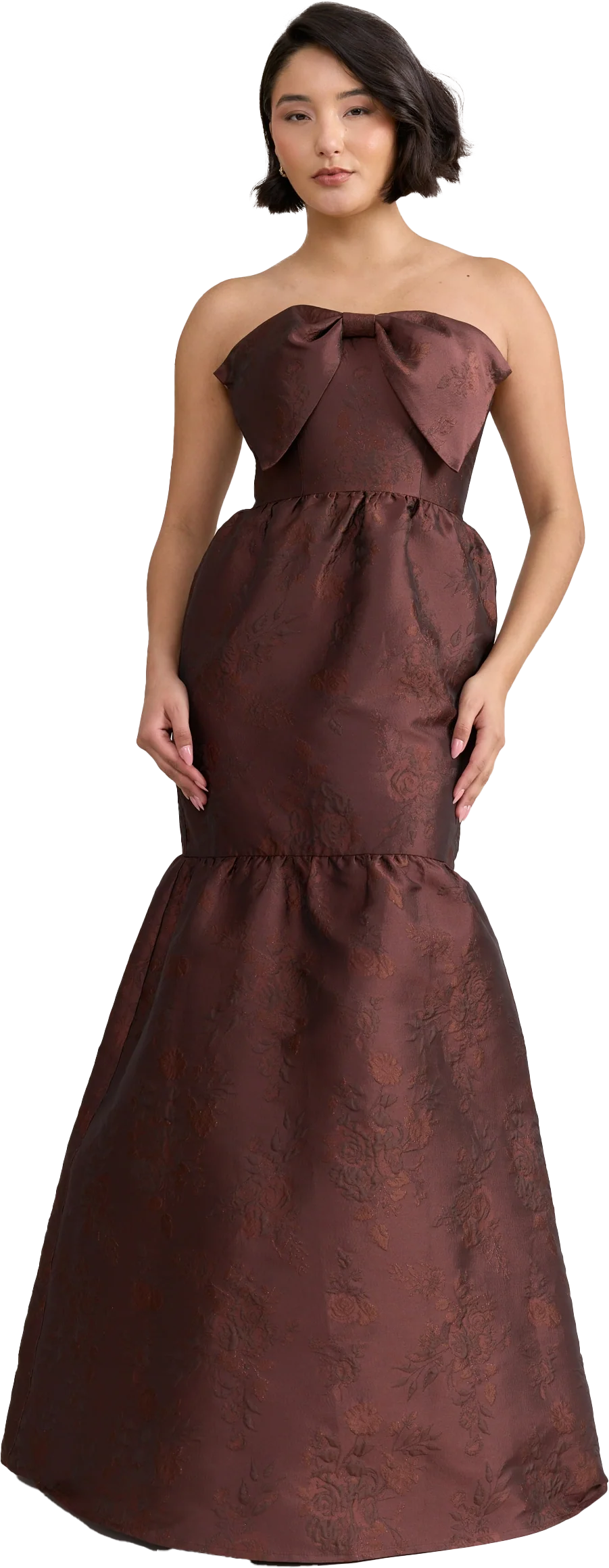 Esme Jacquard Dress | Made To Order - Image 45