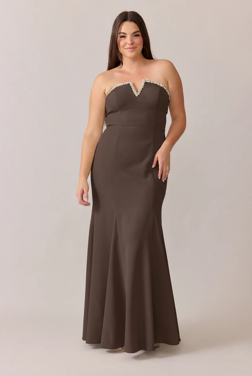 Estelle Luxe Crepe Dress | Made To Order - Image 100