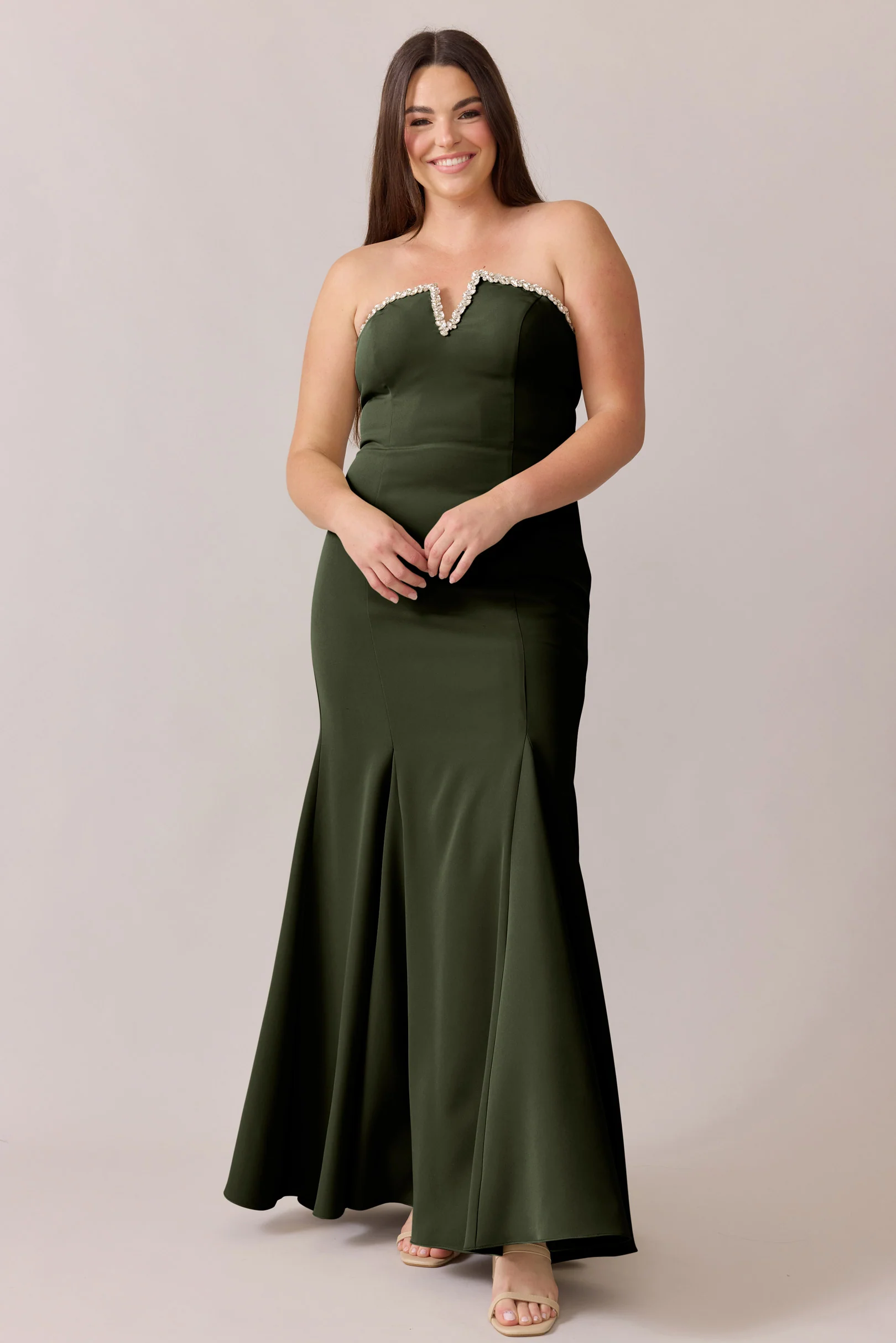 Estelle Luxe Crepe Dress | Made To Order - Image 61