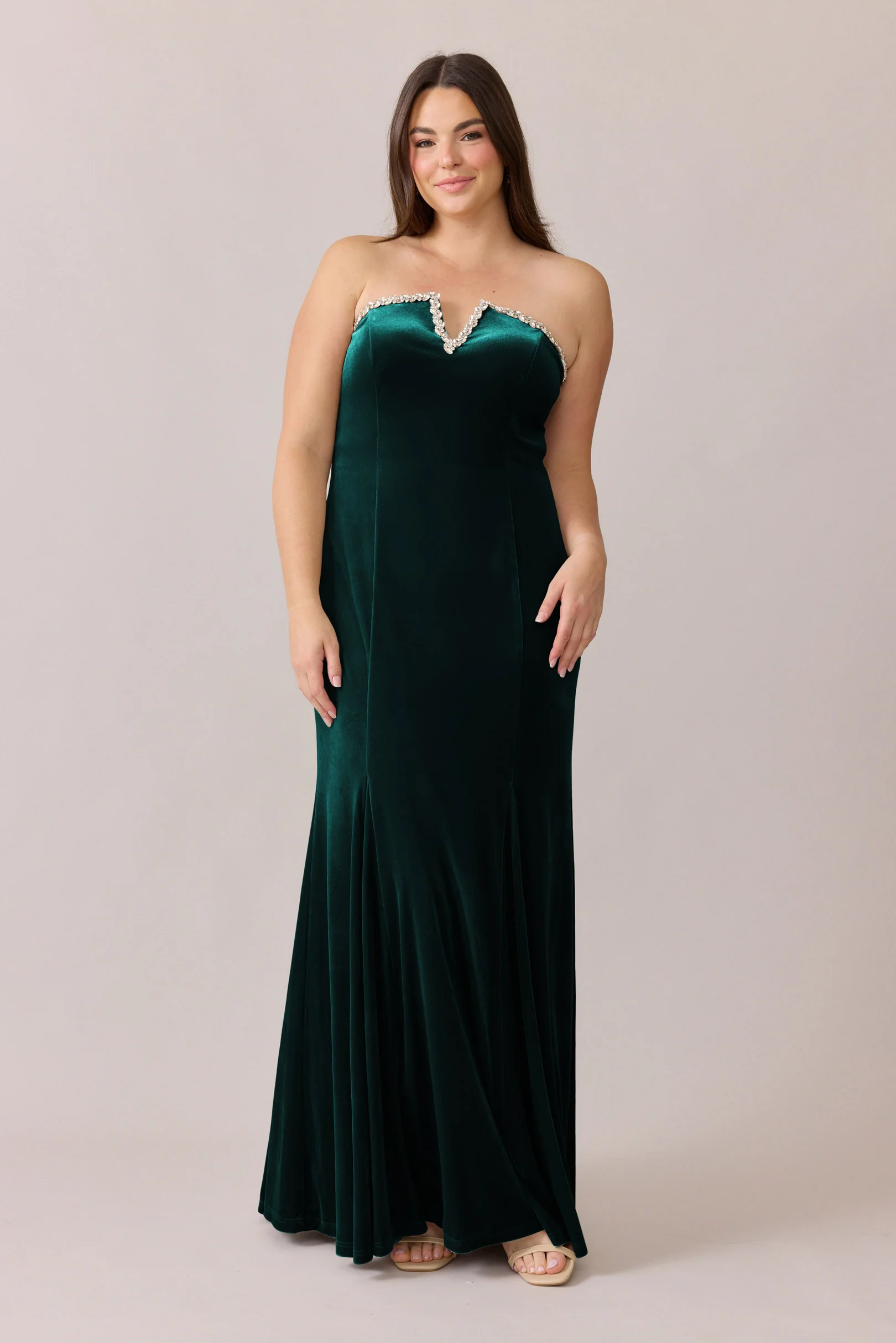 Estelle Luxe Velvet Dress | Made To Order - Image 11