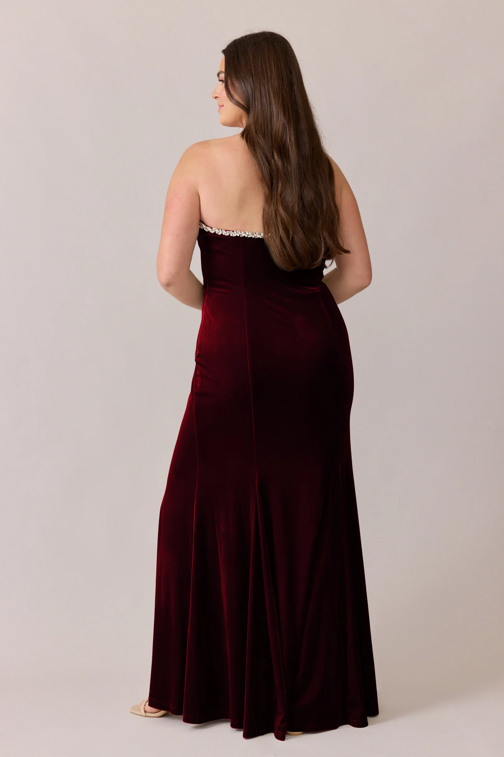 Estelle Luxe Velvet Dress | Made To Order - Image 14