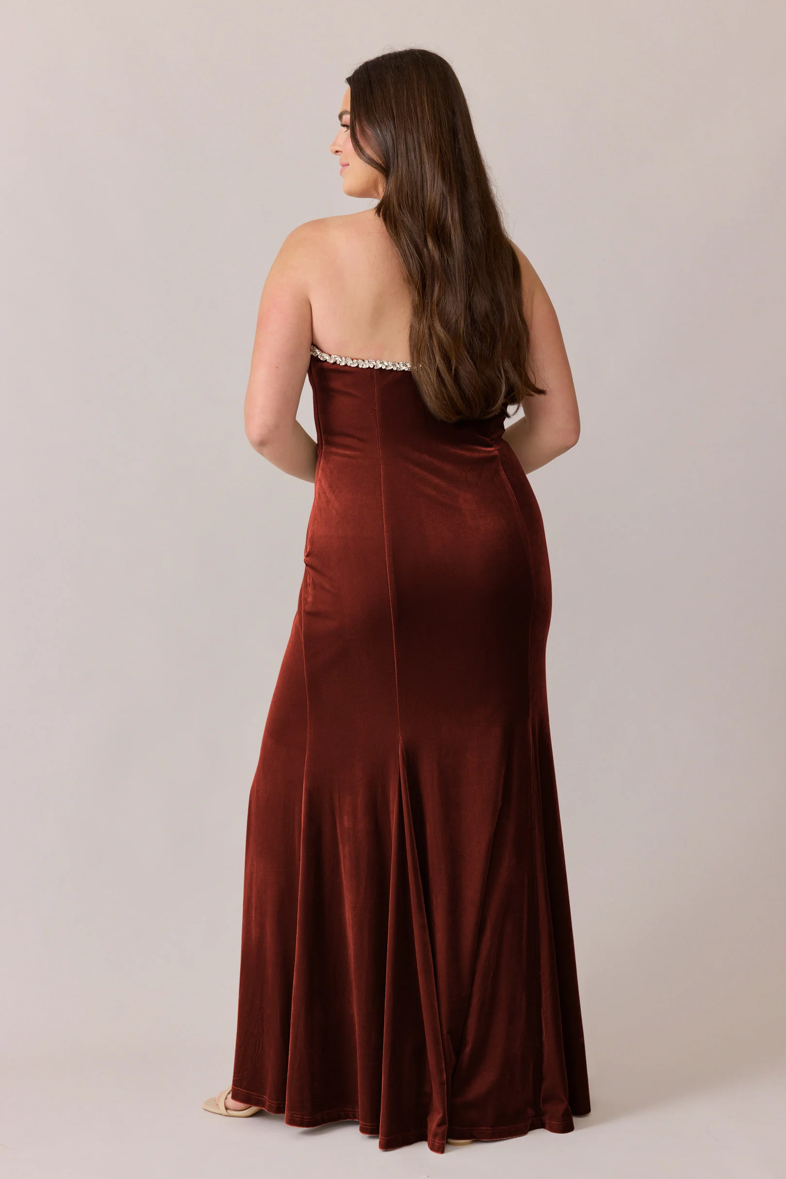 Estelle Luxe Velvet Dress | Made To Order - Image 20