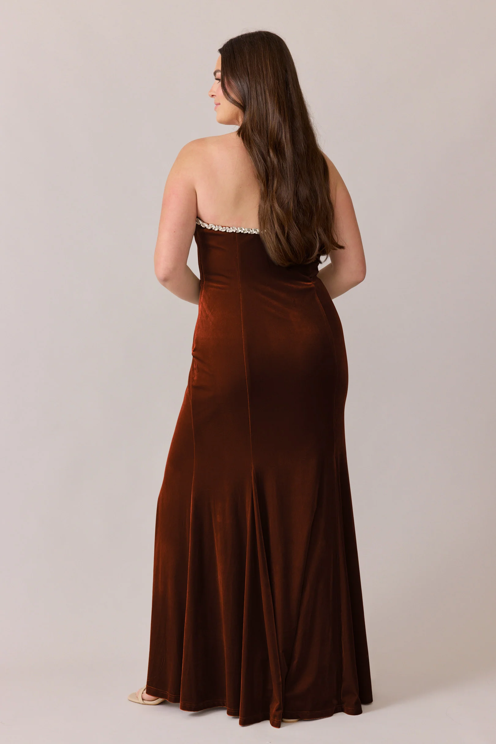 Estelle Luxe Velvet Dress | Made To Order - Image 22