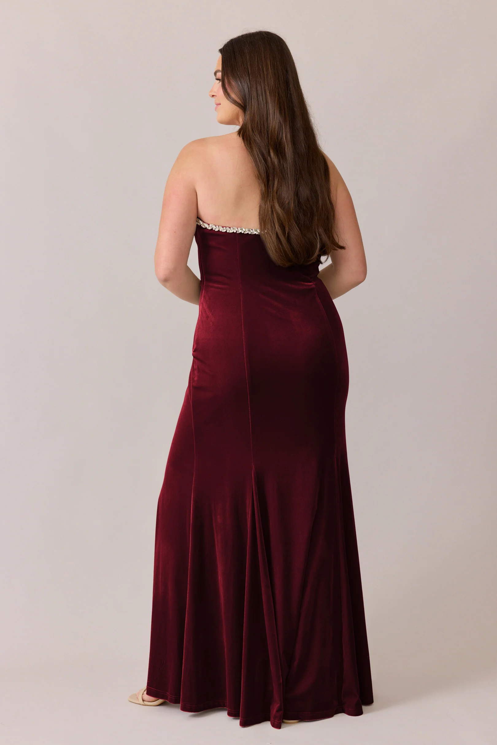 Estelle Luxe Velvet Dress | Made To Order - Image 26