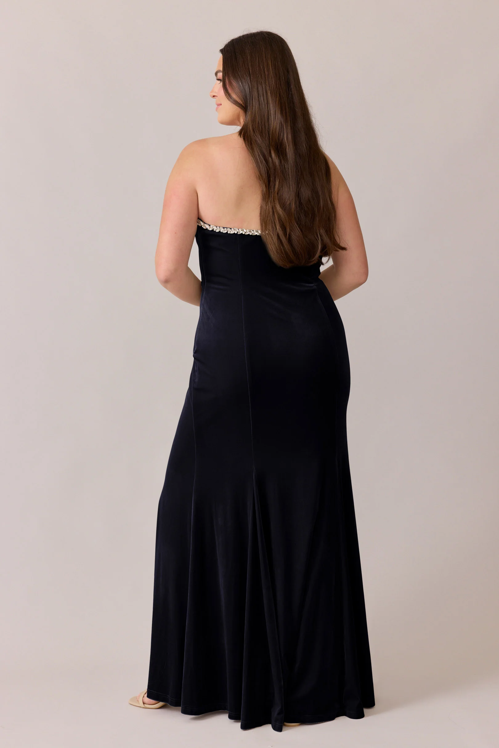 Estelle Luxe Velvet Dress | Made To Order - Image 31
