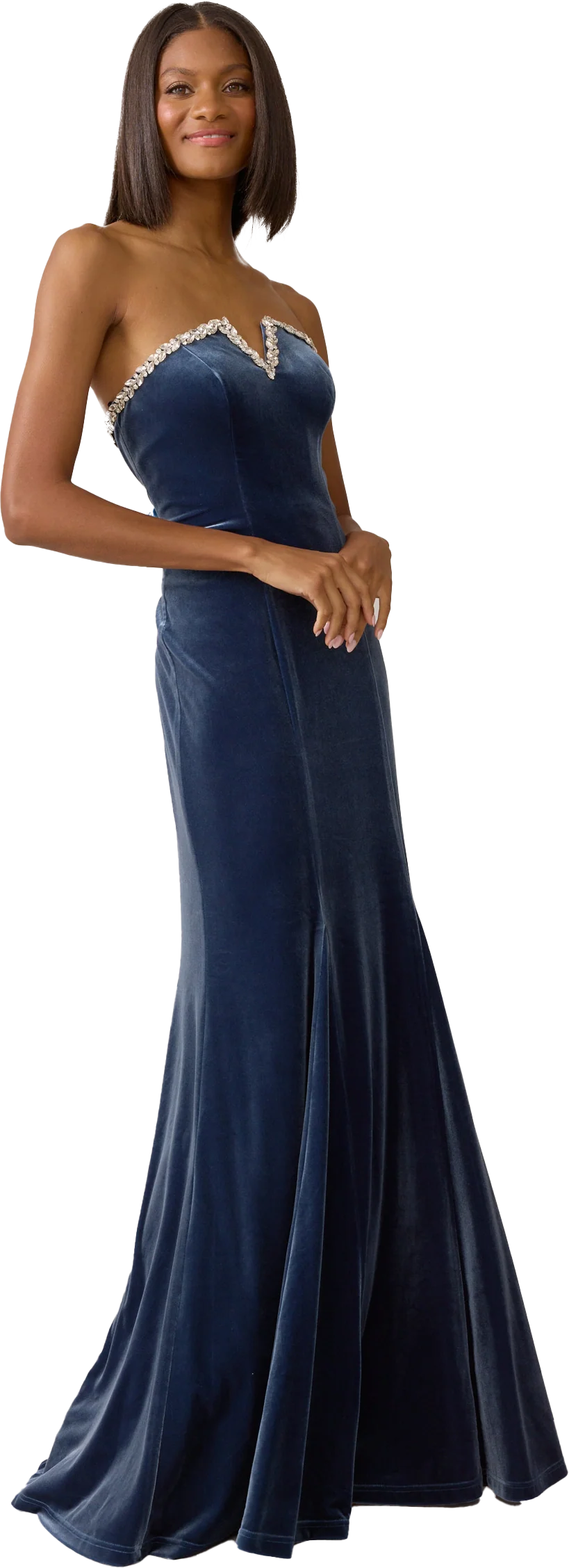 Estelle Luxe Velvet Dress | Made To Order - Image 44