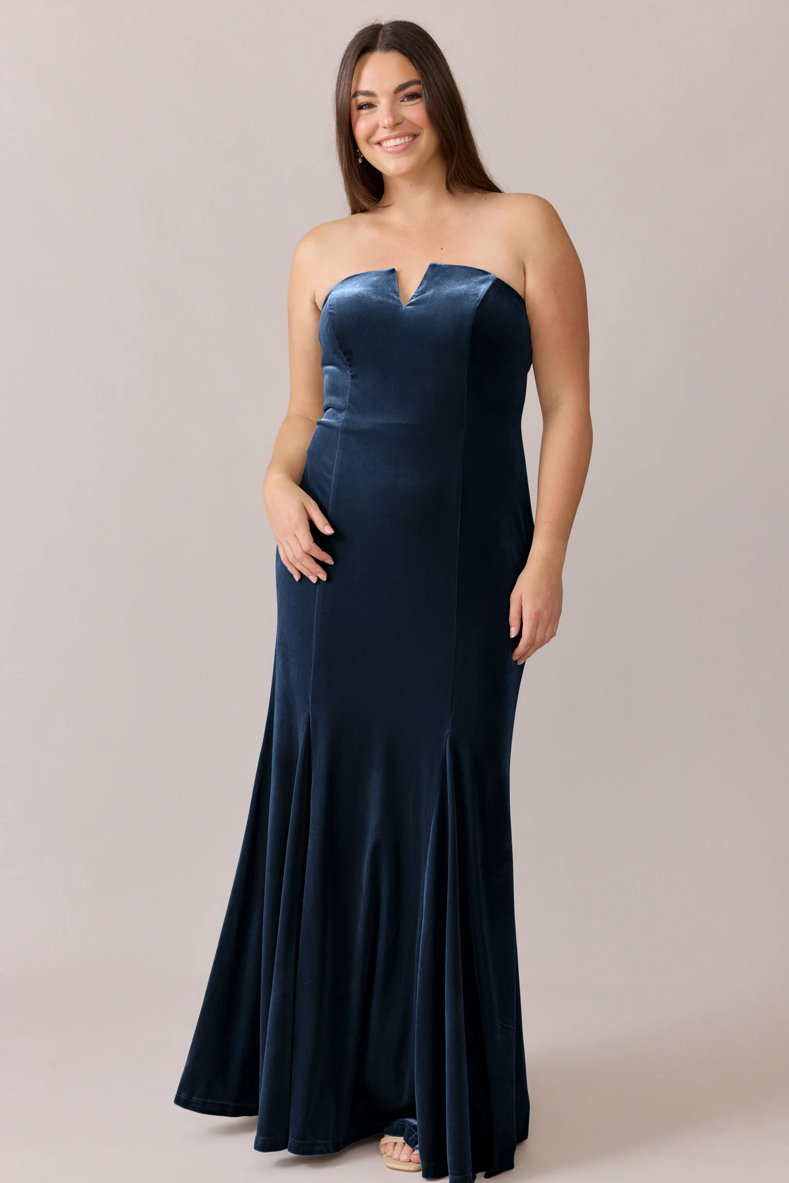 Estelle Velvet Dress | Made To Order - Image 10