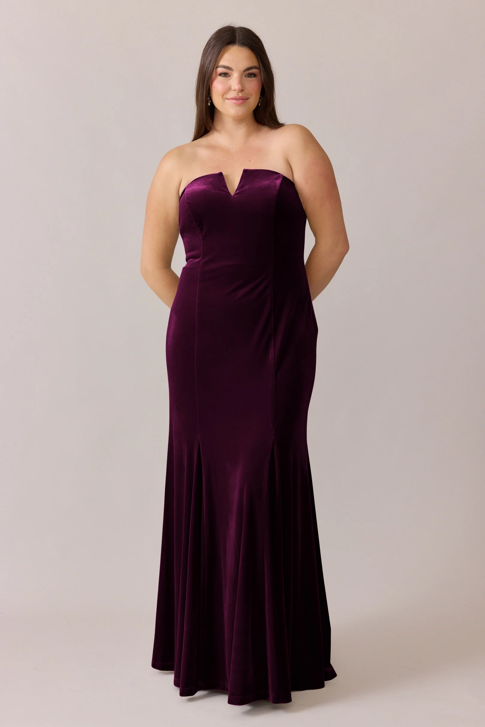 Estelle Velvet Dress | Made To Order - Image 16