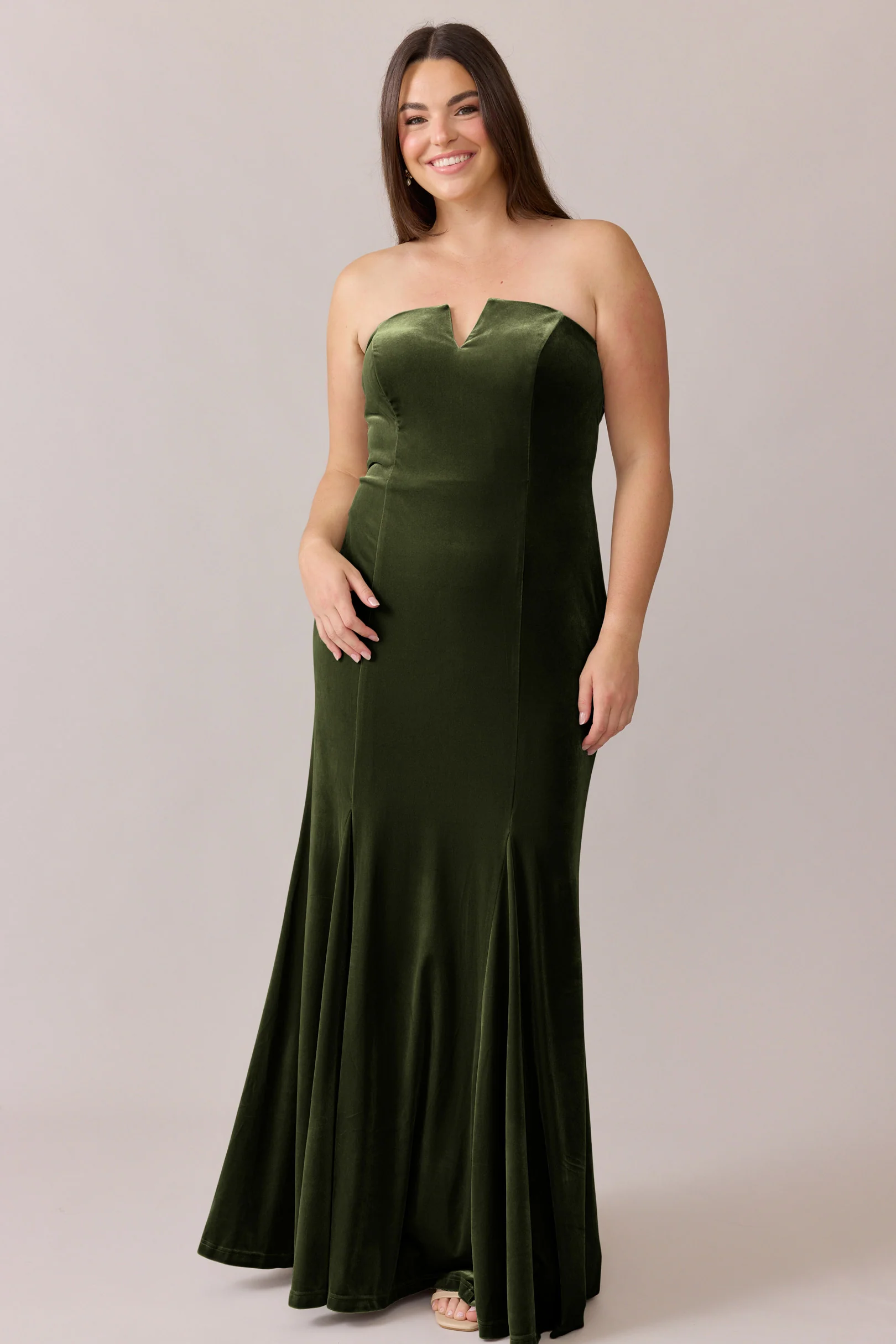 Estelle Velvet Dress | Made To Order - Image 18