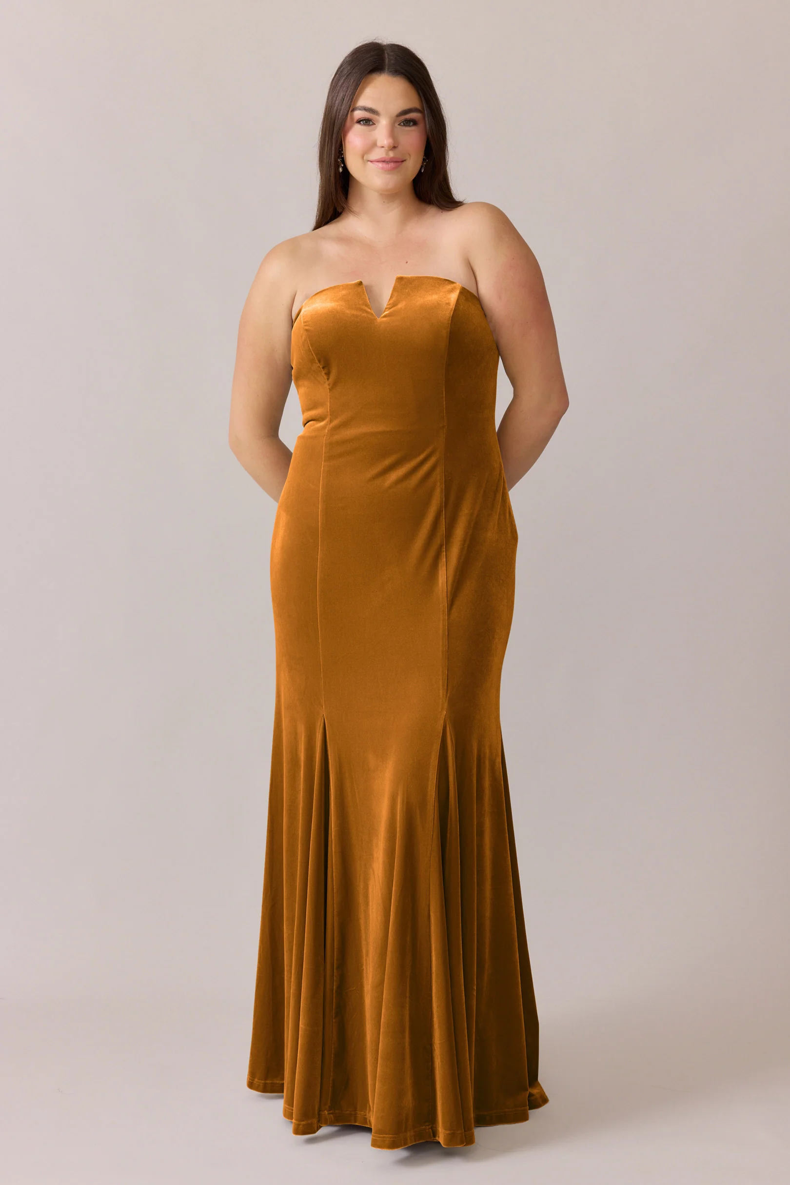 Estelle Velvet Dress | Made To Order - Image 22