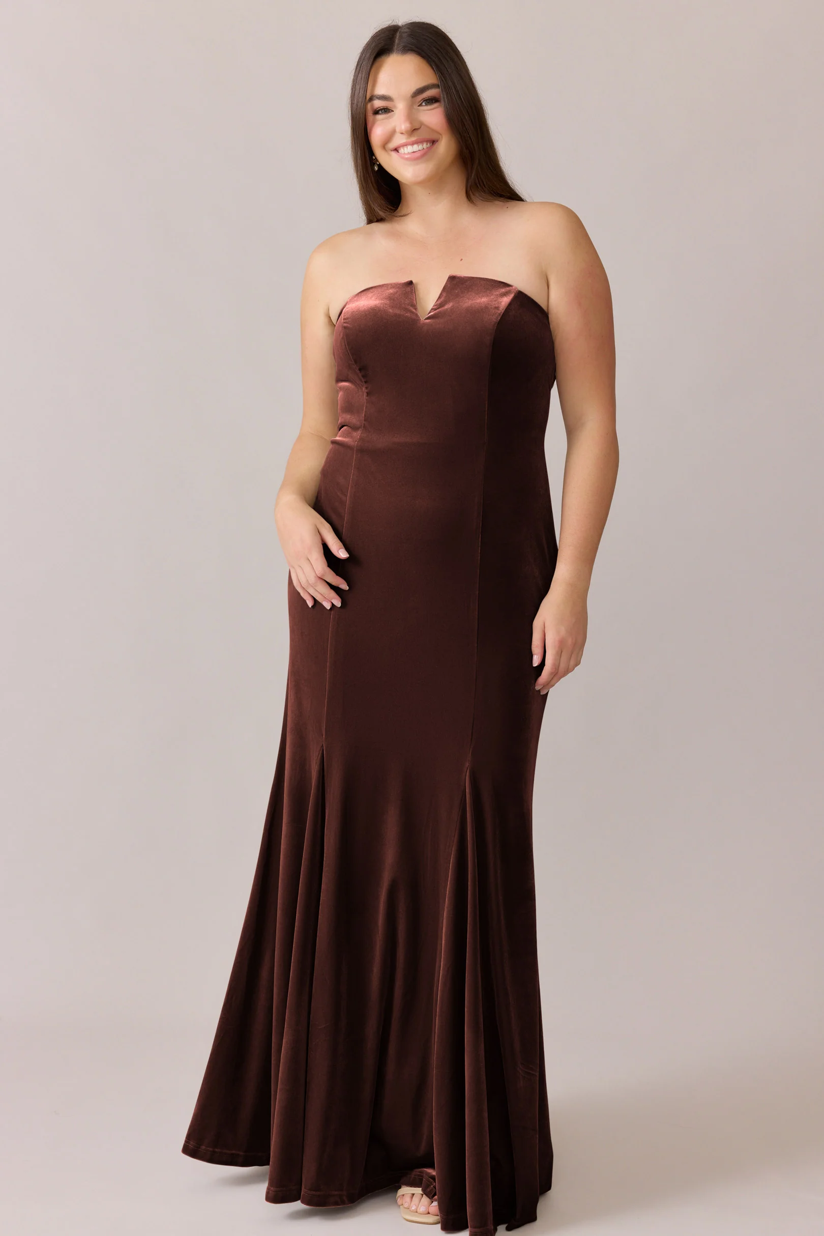 Estelle Velvet Dress | Made To Order - Image 24