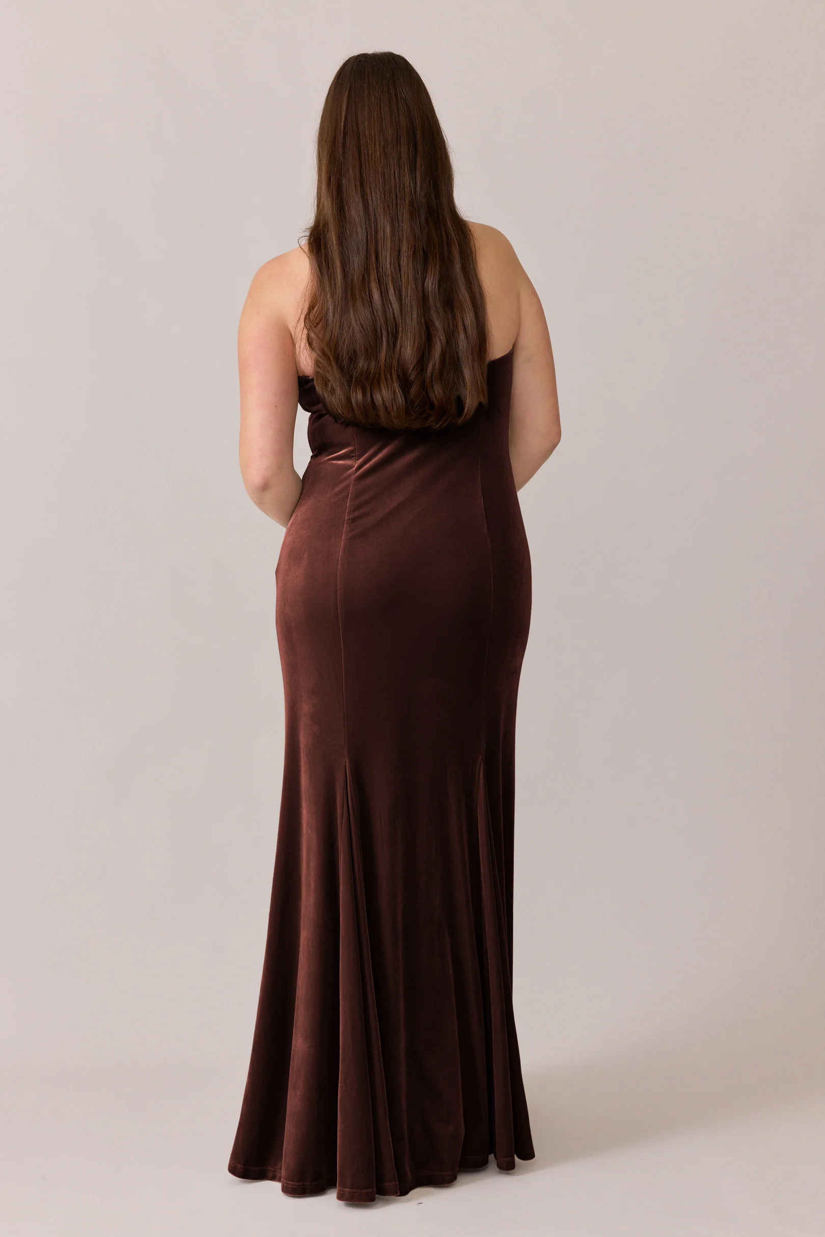 Estelle Velvet Dress | Made To Order - Image 25