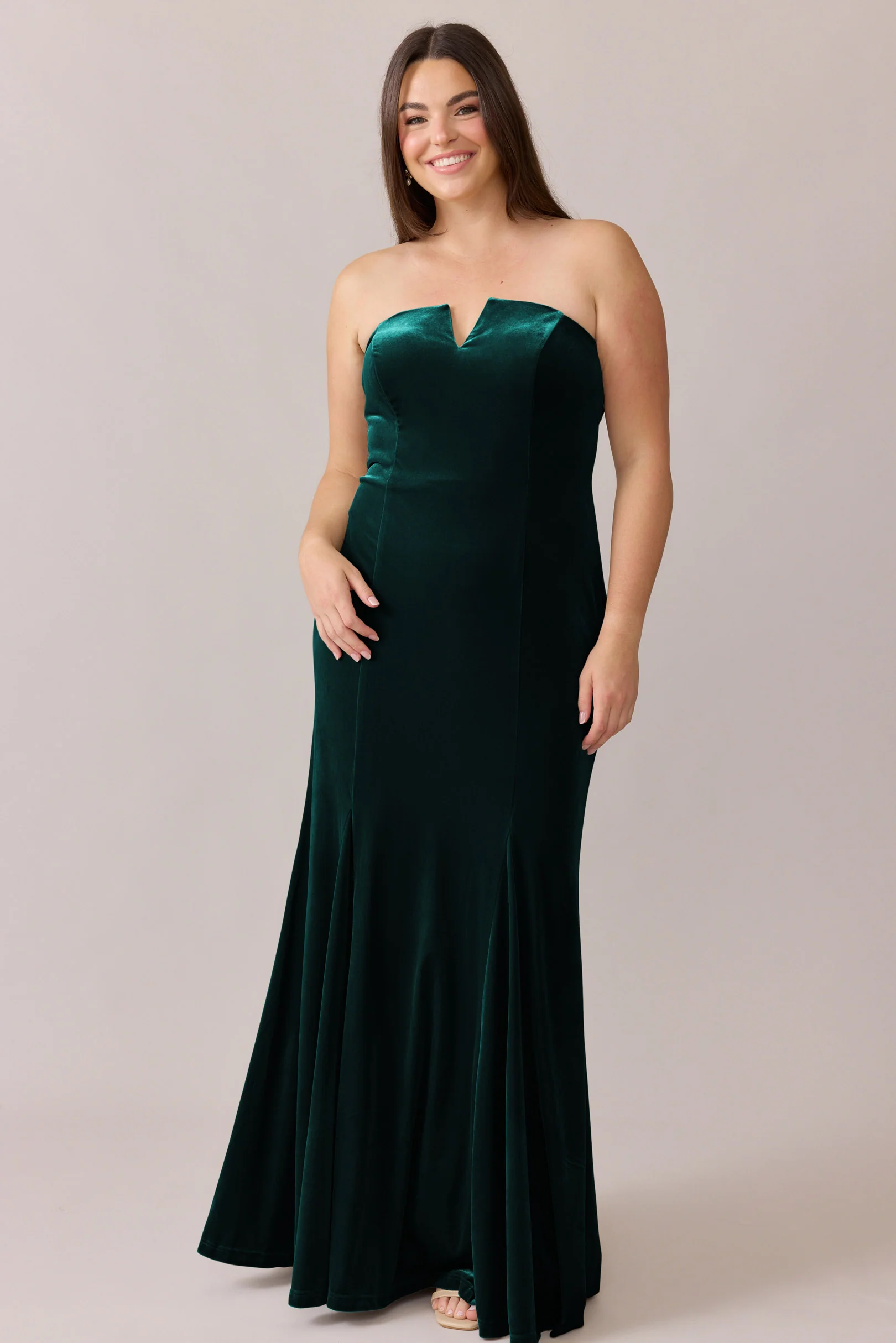 Estelle Velvet Dress | Made To Order - Image 30