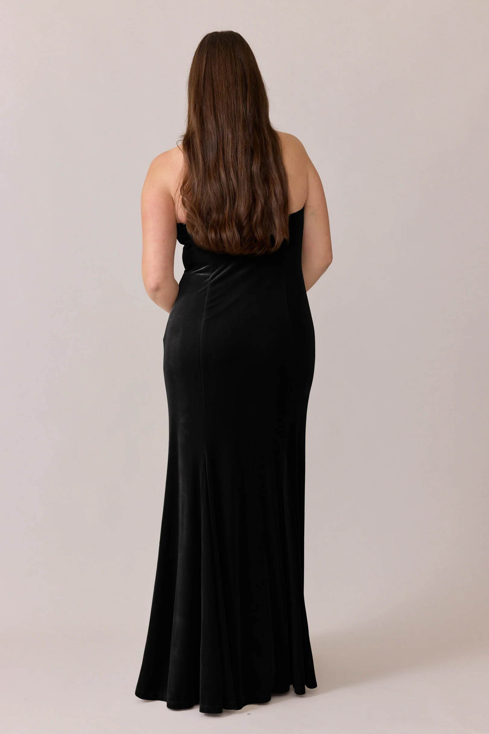 Estelle Velvet Dress | Made To Order - Image 48
