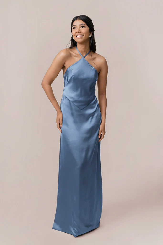Everly Satin Dress | Made To Order - Image 113