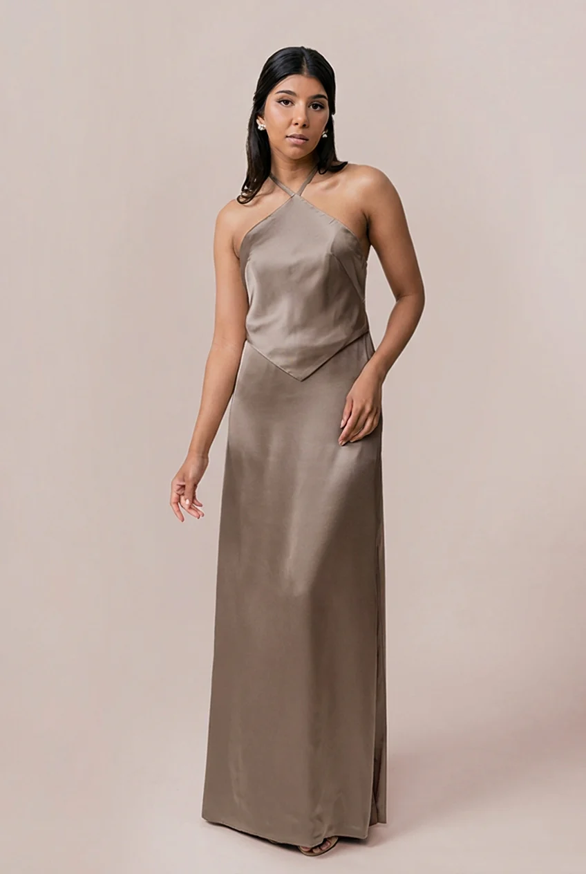 Everly Satin Dress | Made To Order - Image 116