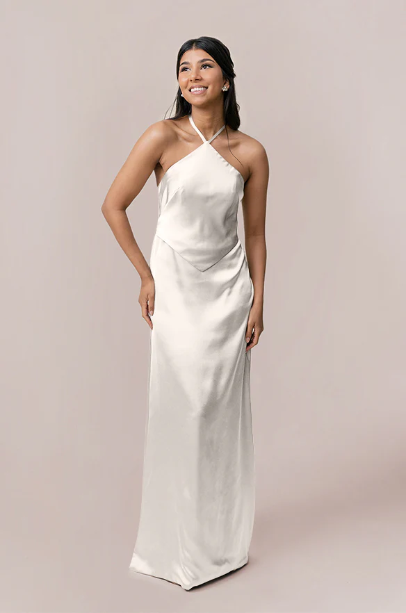 Everly Satin Dress | Made To Order - Image 28