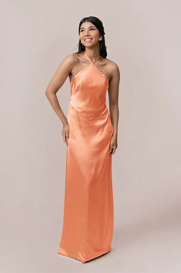 Everly Satin Dress | Made To Order - Image 29