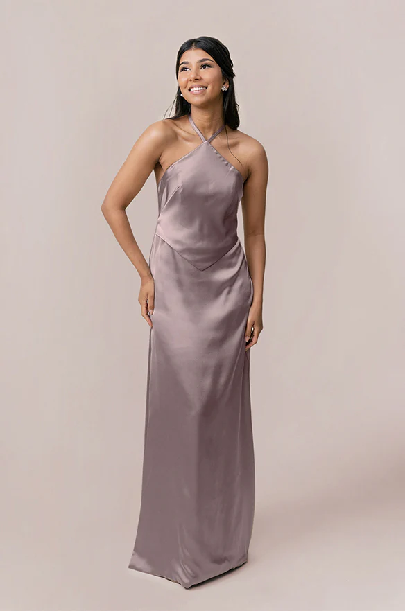 Everly Satin Dress | Made To Order - Image 30