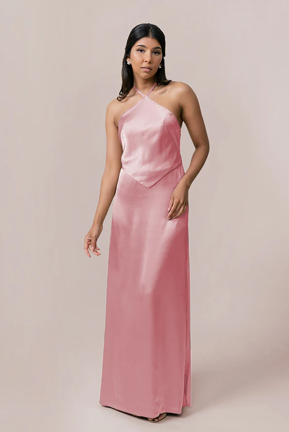 Everly Satin Dress | Made To Order - Image 35