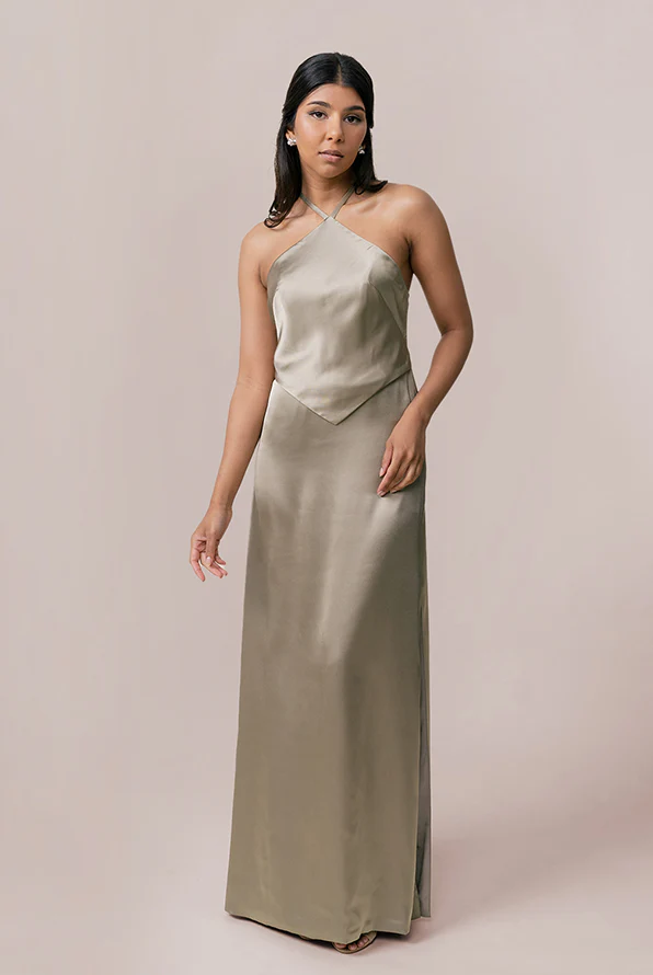 Everly Satin Dress | Made To Order - Image 50