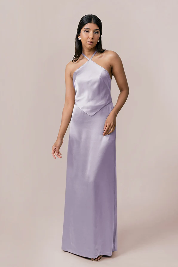 Everly Satin Dress | Made To Order - Image 54
