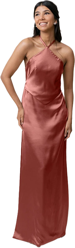 Everly Satin Dress | Made To Order - Image 76