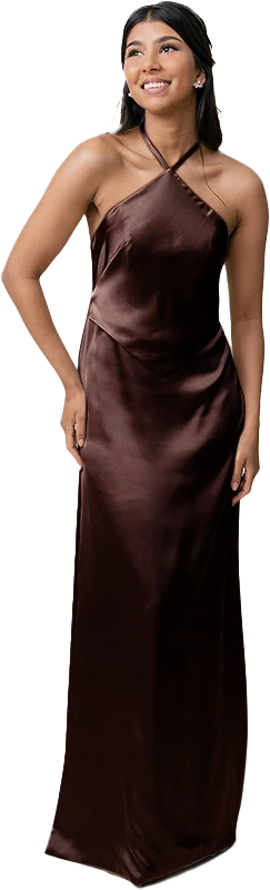 Everly Satin Dress | Made To Order - Image 90