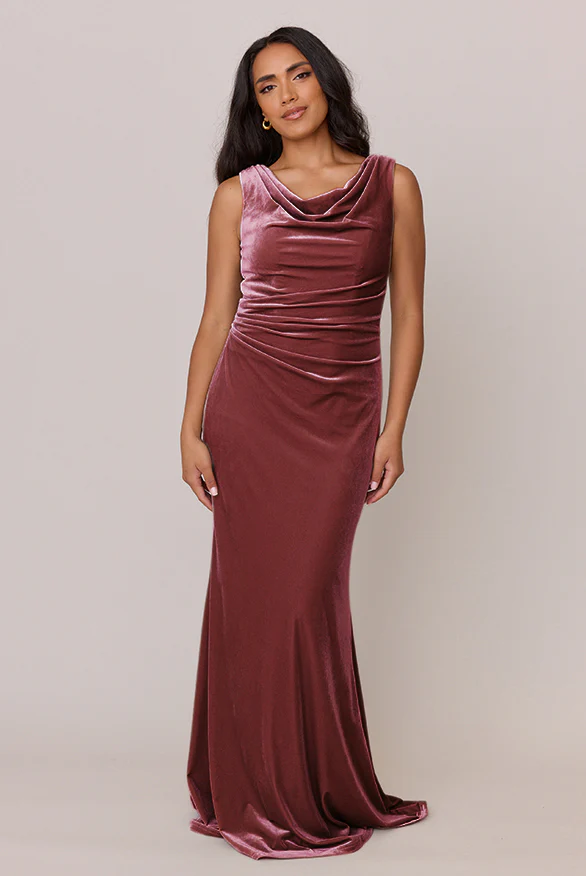 Faith Velvet Dress | Made To Order - Image 20