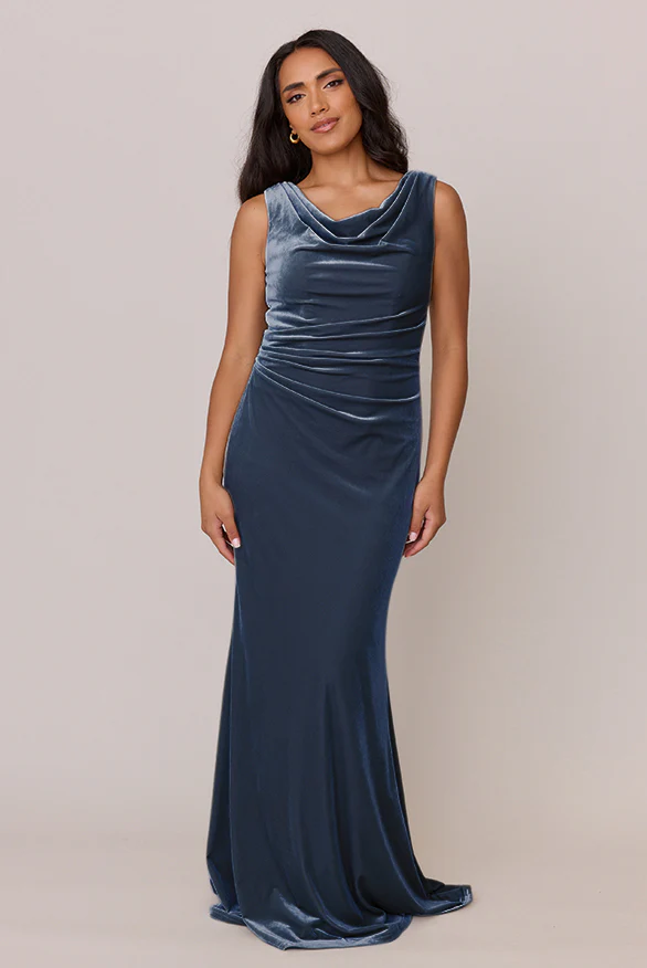Faith Velvet Dress | Made To Order - Image 26