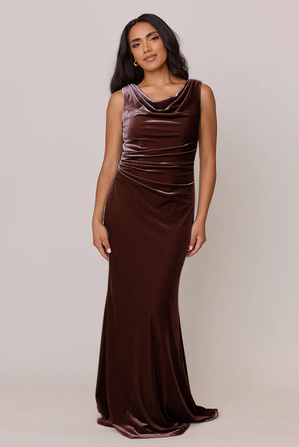 Faith Velvet Dress | Made To Order - Image 28