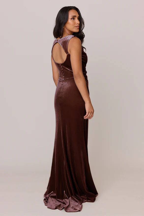 Faith Velvet Dress | Made To Order - Image 29