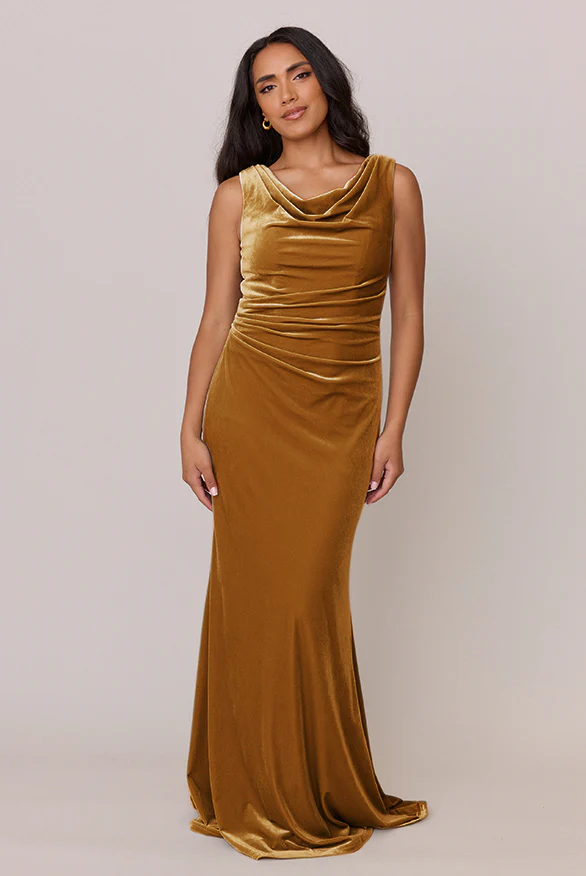 Faith Velvet Dress | Made To Order - Image 30