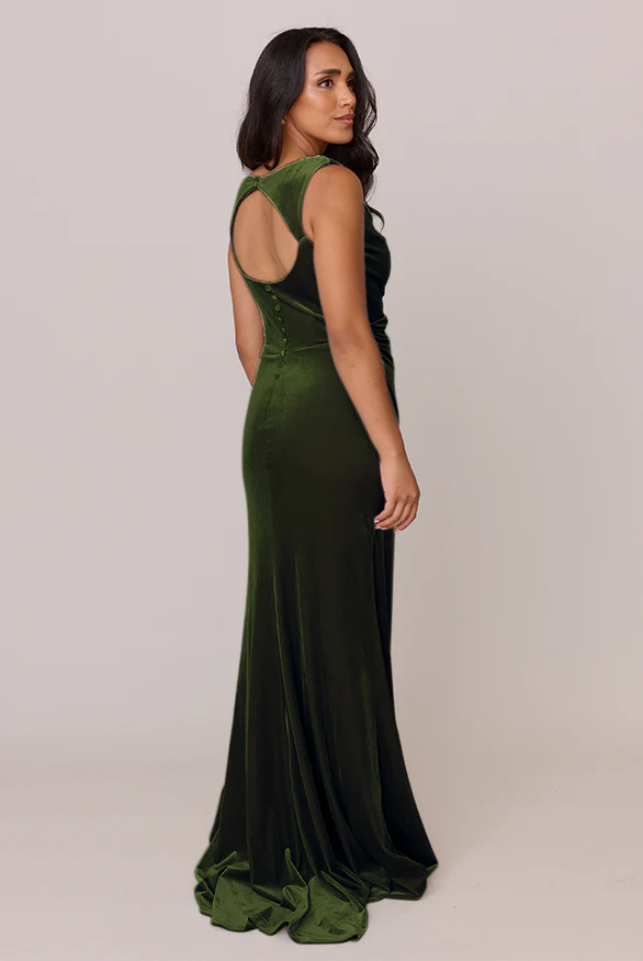 Faith Velvet Dress | Made To Order - Image 35