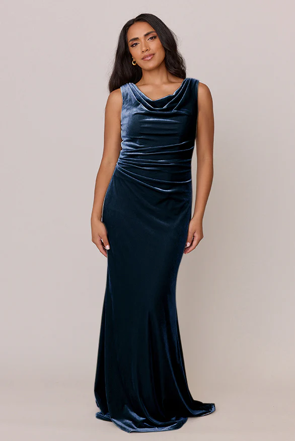 Faith Velvet Dress | Made To Order - Image 40