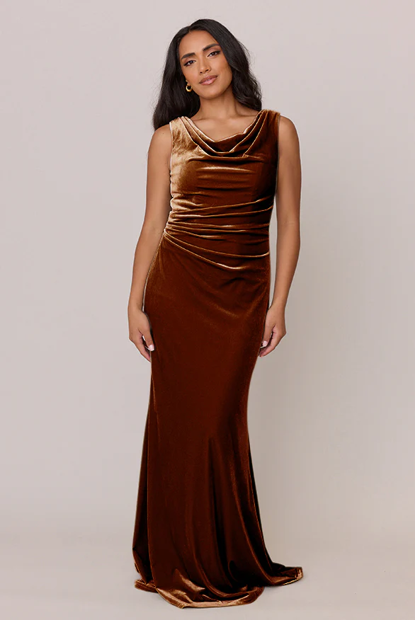 Faith Velvet Dress | Made To Order - Image 42