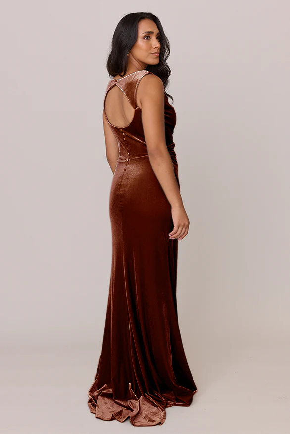 Faith Velvet Dress | Made To Order - Image 43