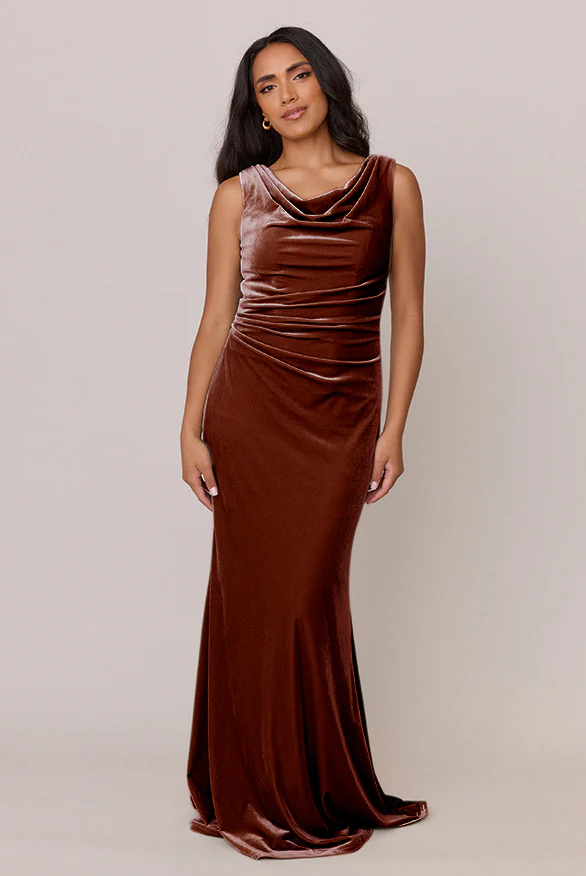 Faith Velvet Dress | Made To Order - Image 46