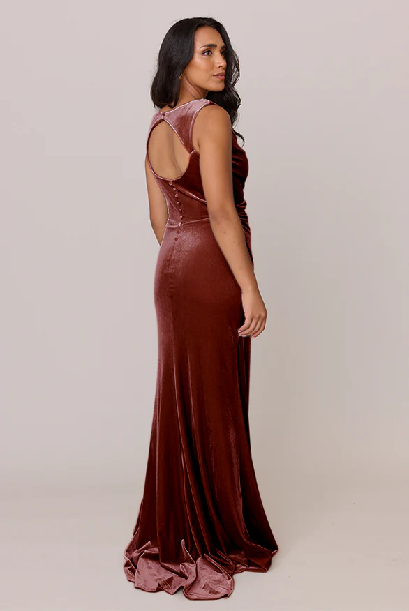 Faith Velvet Dress | Made To Order - Image 47
