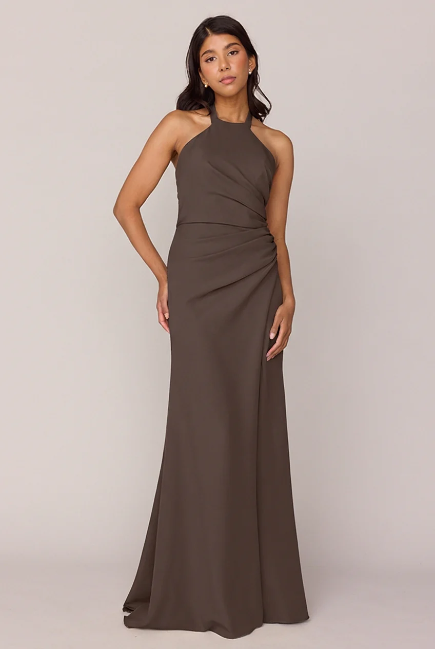 Fallon Crepe Dress | Made To Order - Image 183