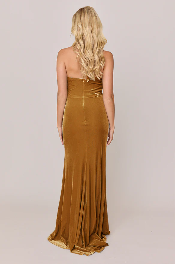 Fallon Velvet Dress | Made To Order - Image 28