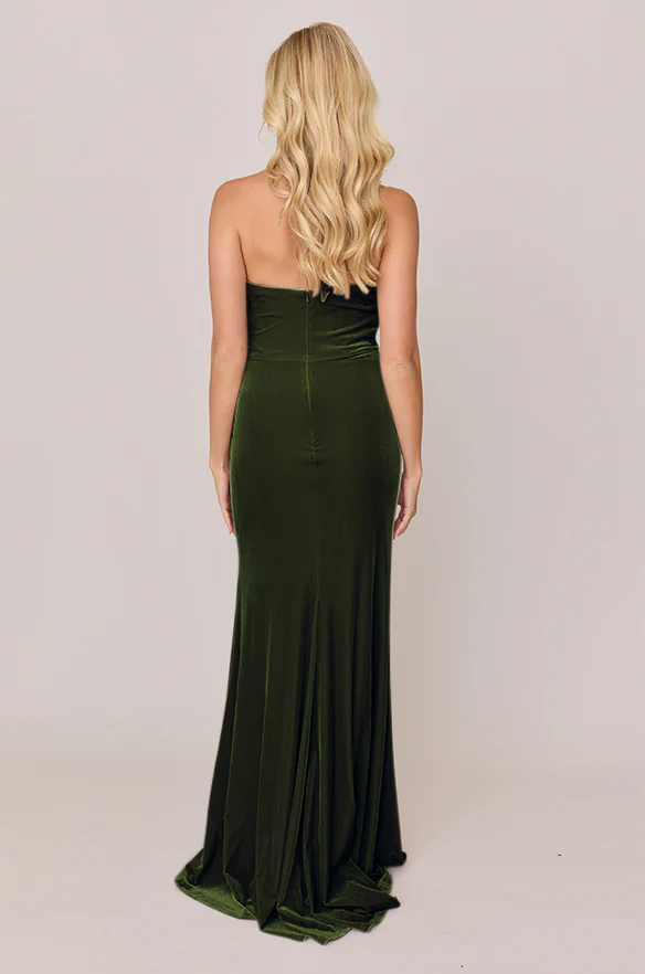 Fallon Velvet Dress | Made To Order - Image 32